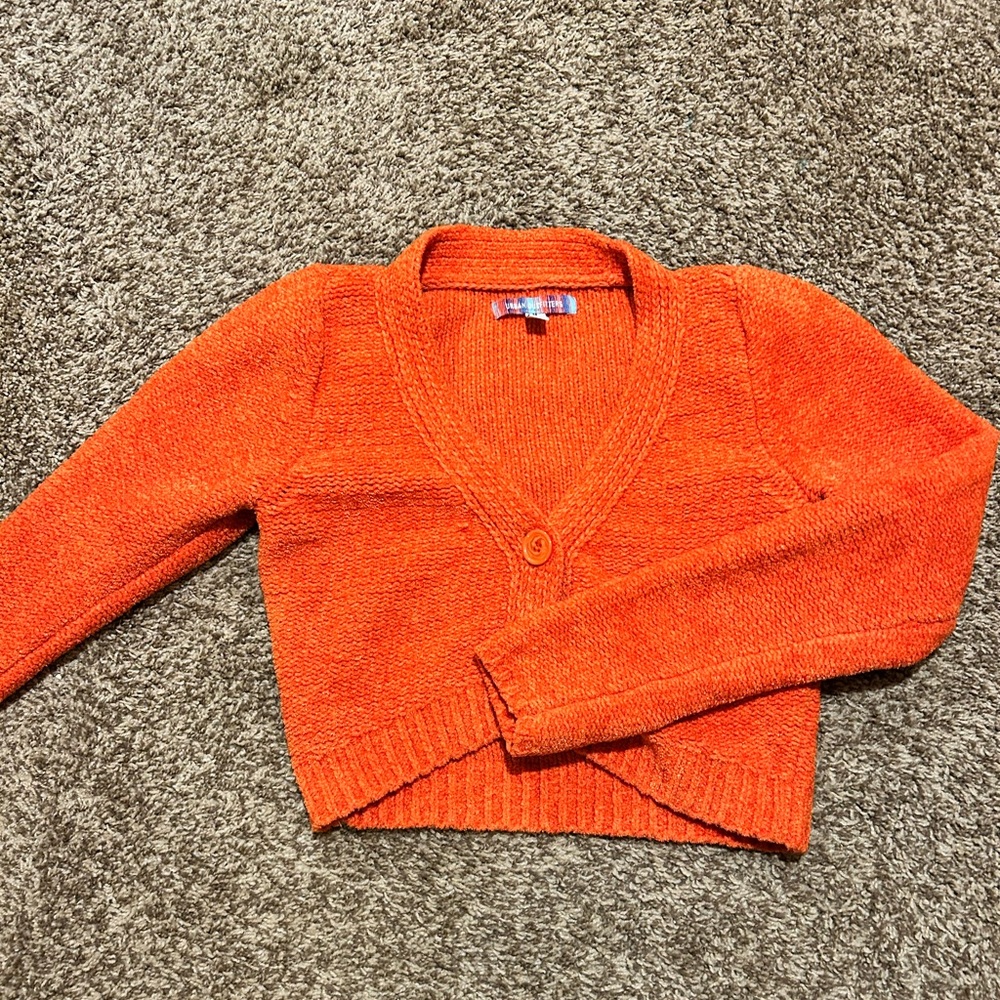 Women's Orange Sweater